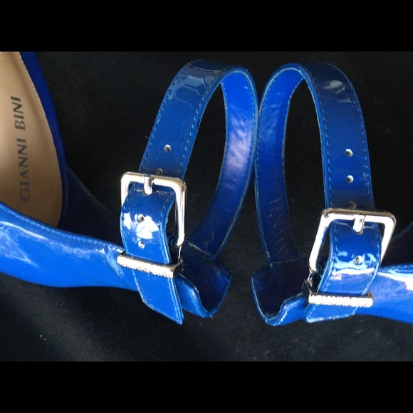 JUST REDUCED, Gianni Bini Ankle Strap Heels - Picture 5 of 8